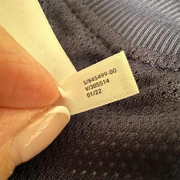 Athleta Brooklyn Bomber Jacket Jogger Captivate Chrome Blue Set Size 0/2 Tall - Picture 6 of 12